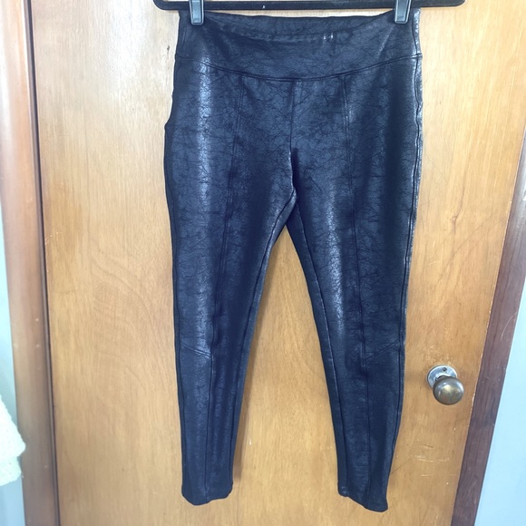 Rock & Republic Pants - Rock & Republic distressed faux leather legging